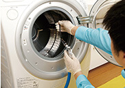 全自動洗濯機除菌クリーニング ドラム・水槽隙間洗浄