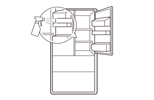 冷蔵庫内クリーニングの特徴